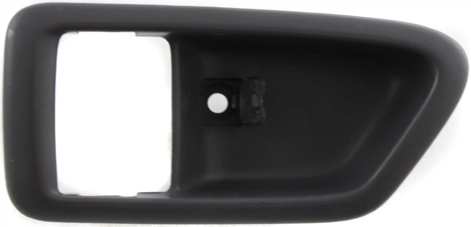CAMRY 97-01 / SOLARA 99-03 FRONT DOOR HANDLE CASE LH, Inside, Gray, Bezel Only (=REAR)