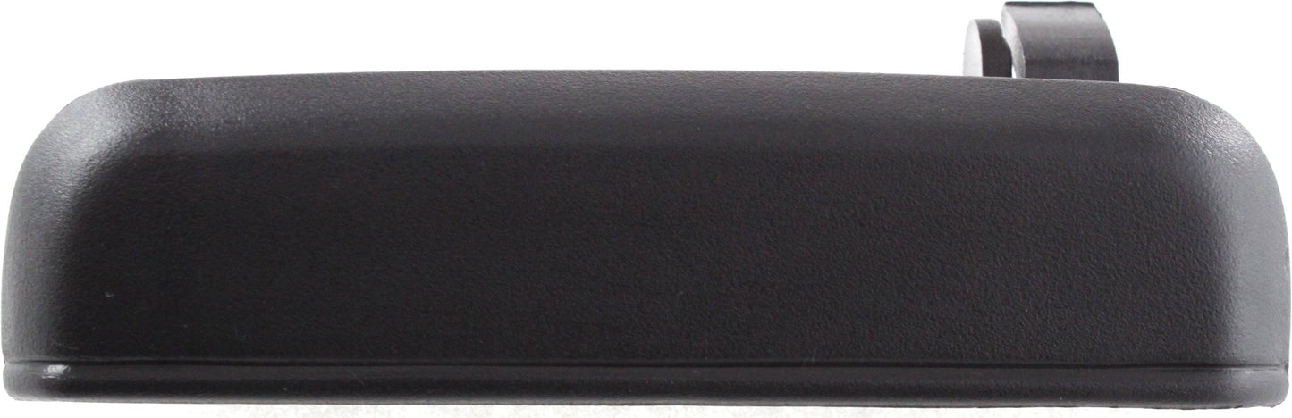 TERCEL 95-99 REAR EXTERIOR DOOR HANDLE LH, Plastic, Textured Black