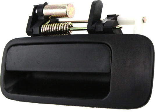 CAMRY/ES300 97-01 REAR EXTERIOR DOOR HANDLE LH, Smooth Black, Plastic, USA Built