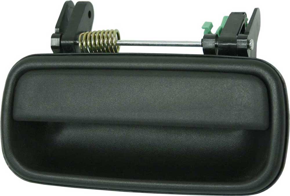 TACOMA 01-04 REAR EXTERIOR DOOR HANDLE LH, Smooth Black