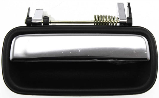 TACOMA 01-04 REAR EXTERIOR DOOR HANDLE RH, Textured Black+Chrome Lever