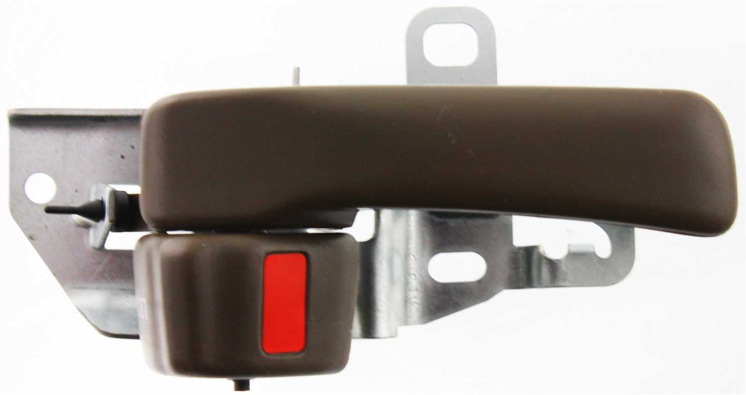 CAMRY 92-96 FRONT INTERIOR DOOR HANDLE RH, w/o Case, Brown Lever (=Rear)