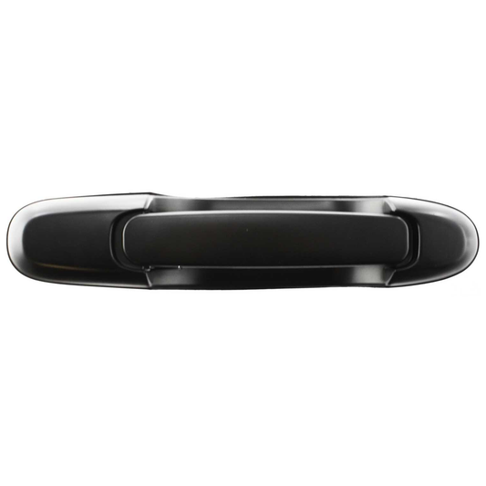SIENNA 98-03 EXTERIOR REAR DOOR HANDLE RH=LH, Side Sliding Door, Smooth Black, w/o Keyhole, Pwr Lock