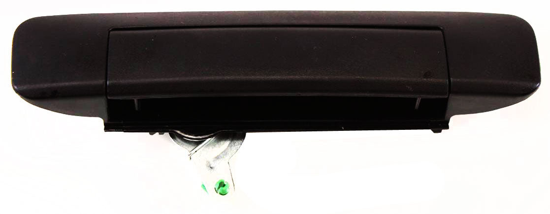 TACOMA 05-08 TAILGATE HANDLE, Outside, Textured Black, w/o Camera Hole, w/o Keyhole
