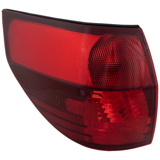 SIENNA 04-05 TAIL LAMP LH, Outer, Lens and Housing
