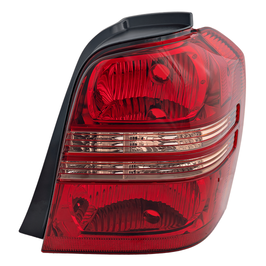 HIGHLANDER 01-03 TAIL LAMP RH, Lens and Housing, Clear and Red Lens