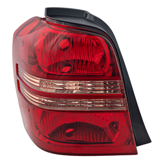 HIGHLANDER 01-03 TAIL LAMP LH, Lens and Housing, Clear and Red Lens
