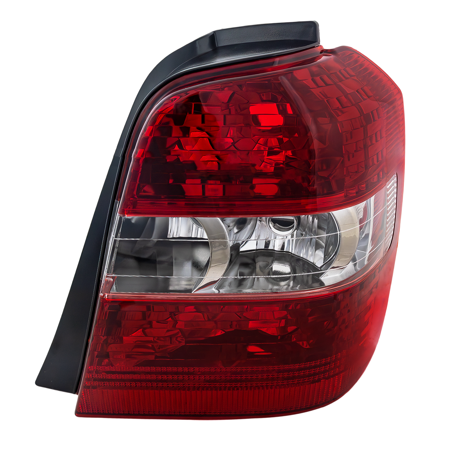 HIGHLANDER 04-07 TAIL LAMP RH, Lens and Housing, Clear and Red Lens, (Exc. Hybrid Model)