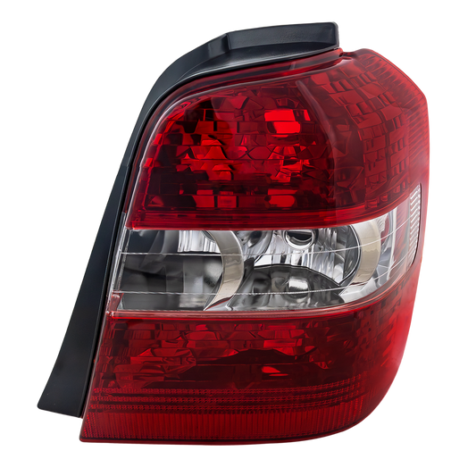 HIGHLANDER 04-07 TAIL LAMP RH, Lens and Housing, Clear and Red Lens, (Exc. Hybrid Model)