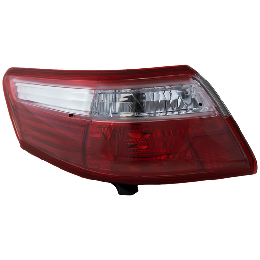 CAMRY 07-09 TAIL LAMP LH, Outer, Lens and Housing, (Exc. Hybrid Model), Japan Built Vehicle