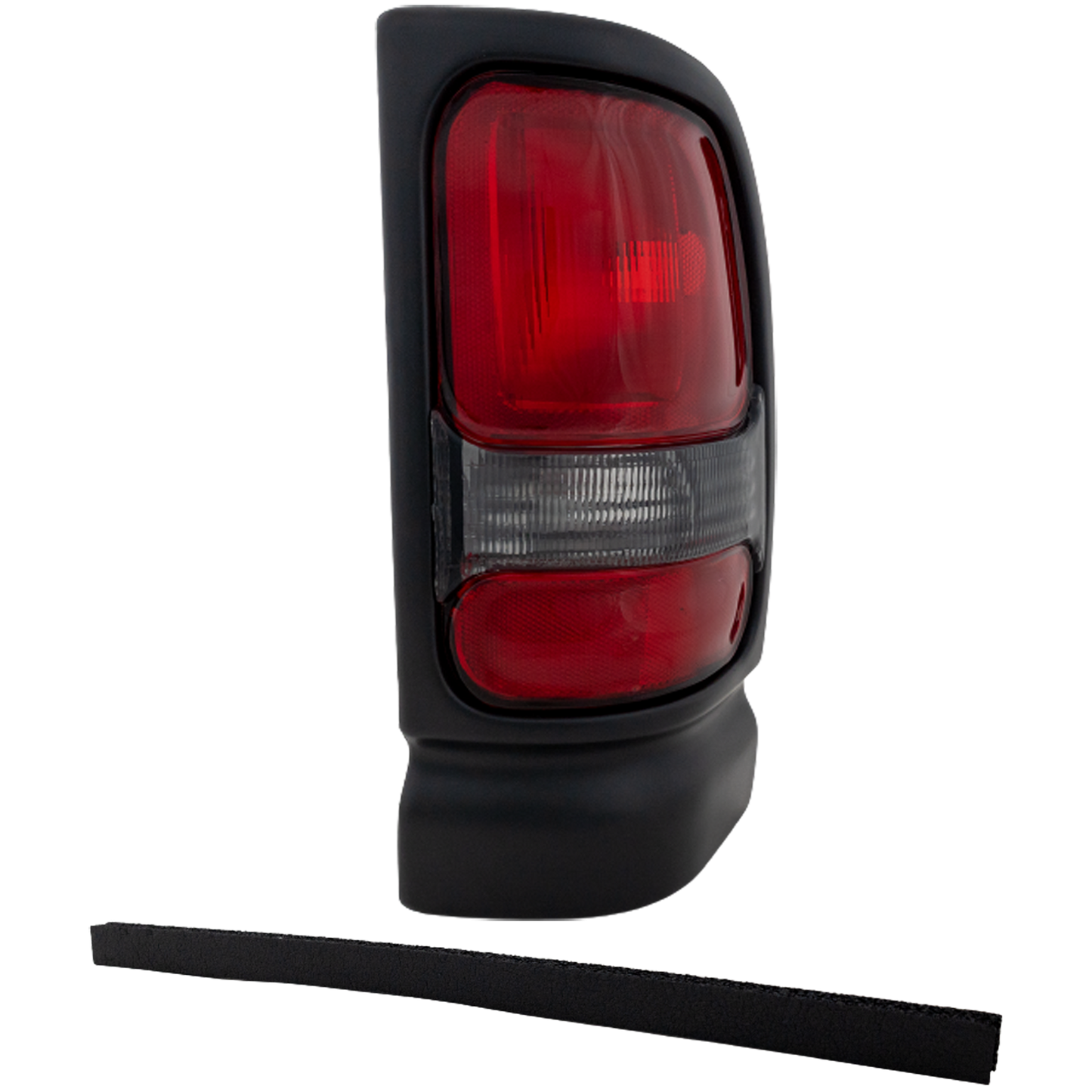 RAM PICKUP 94-02 TAIL LAMP RH, Lens and Housing, w/o Sport Package