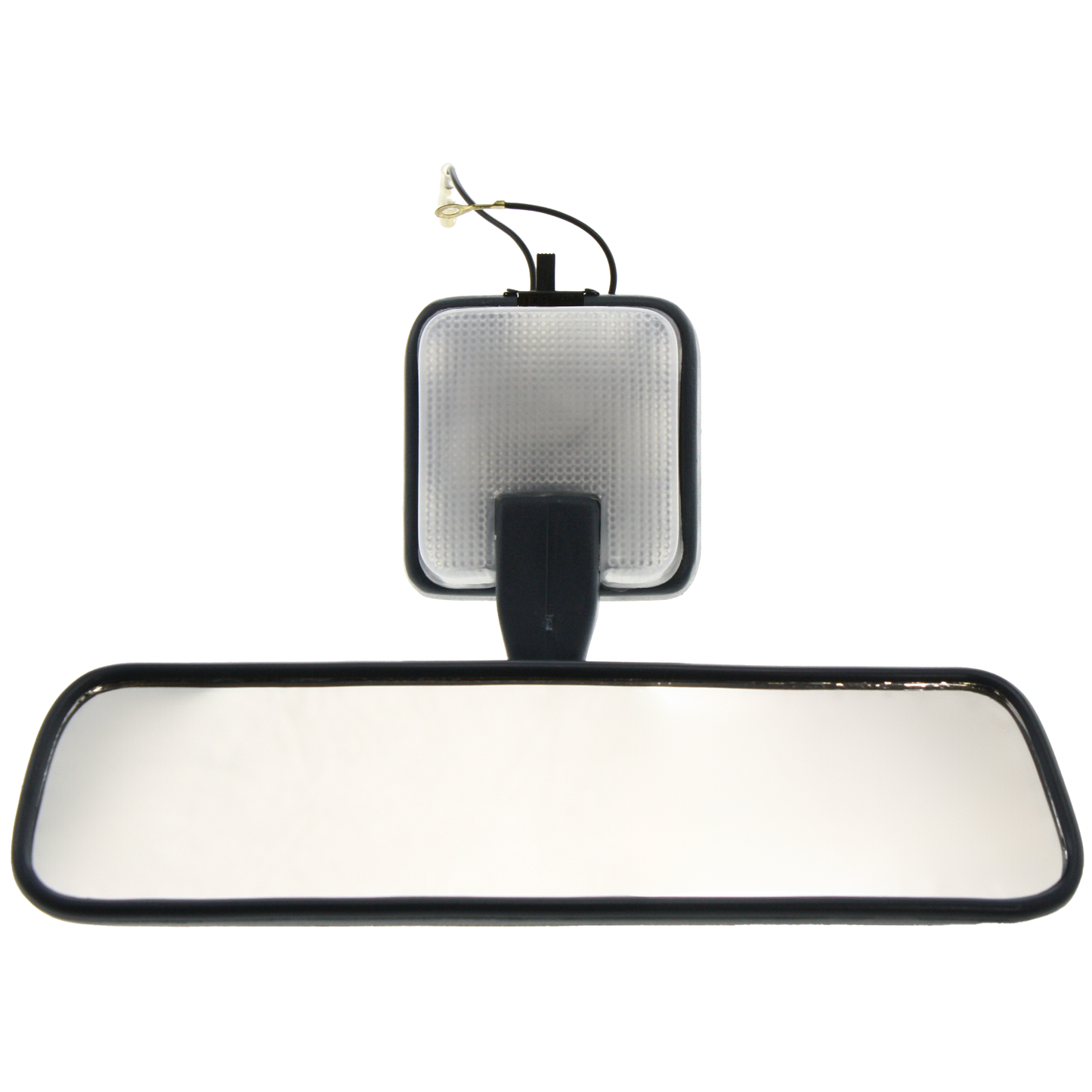TOYOTA P/U 89-95 REAR VIEW MIRROR, Interior, w/ Light, Blue-Gray
