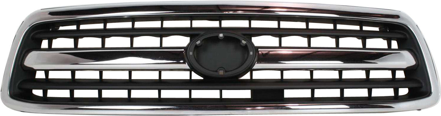 TUNDRA 00-02 GRILLE, Chrome Shell/Painted Black Insert