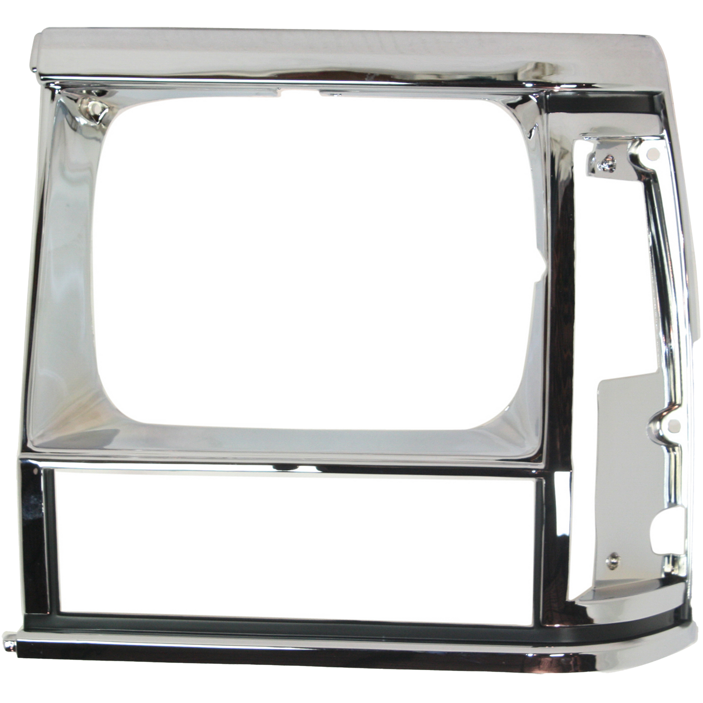 CHEROKEE 91-96 HEAD LAMP DOOR LH, Chrome/BLK trim