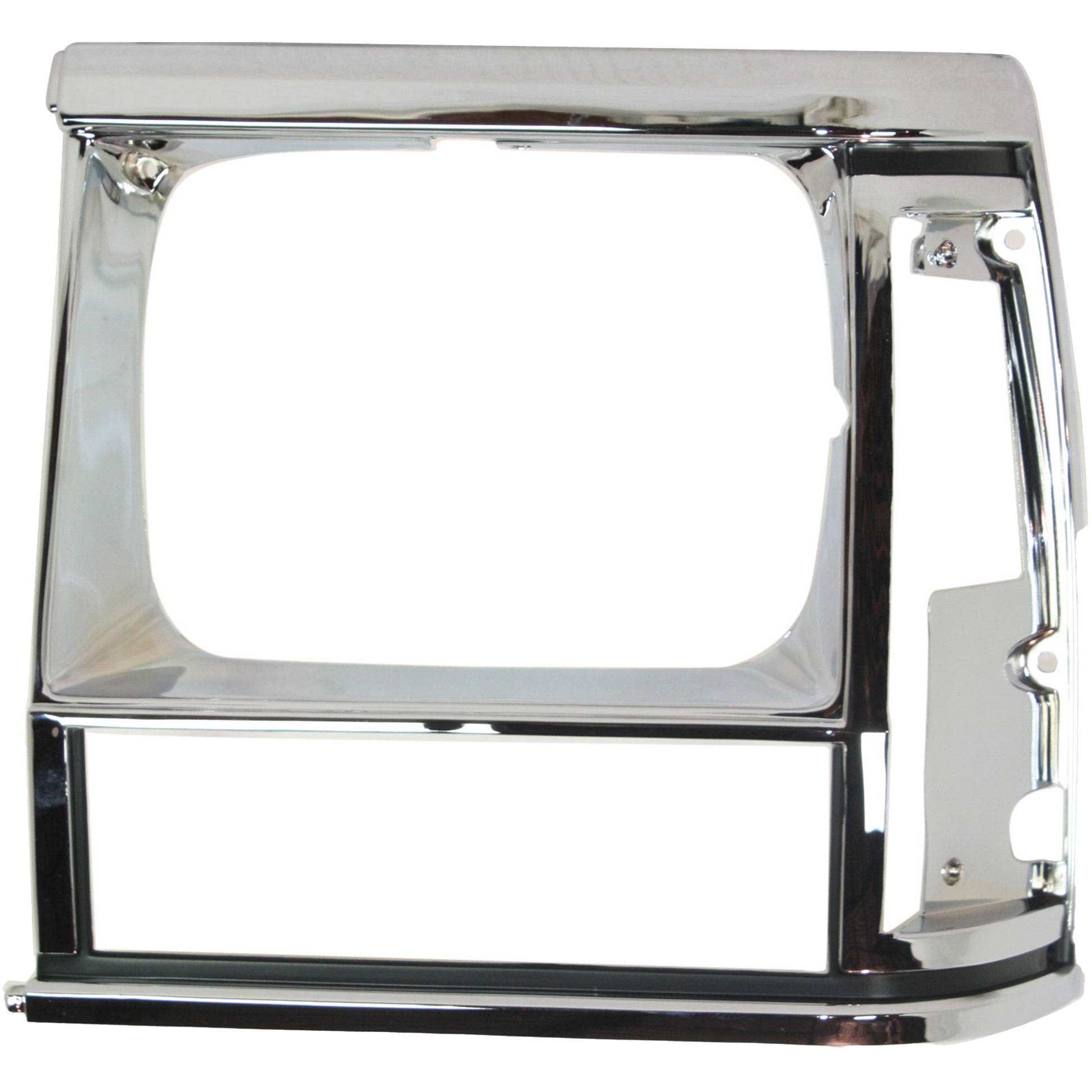 CHEROKEE 91-96 HEAD LAMP DOOR LH, Chrome/BLK trim