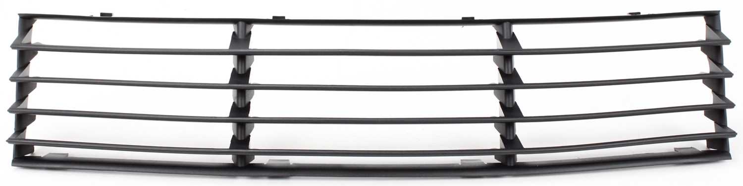 PASSAT 01-05 FRONT BUMPER GRILLE, Center, Black, New Body Style