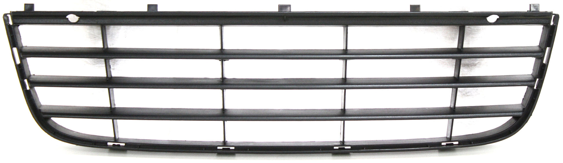 JETTA 05-10 FRONT BUMPER GRILLE, Center, Textured Black, w/o Chrome Moulding