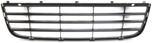JETTA 05-10 FRONT BUMPER GRILLE, Center, Textured Black, w/o Chrome Moulding