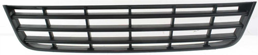 PASSAT 06-10 FRONT BUMPER GRILLE, Center, Lower, Black, w/ Black Moulding