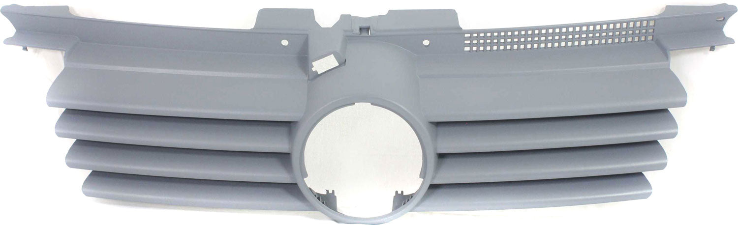 JETTA 99-05 GRILLE, Partial Primed-Gray Shell and Insert