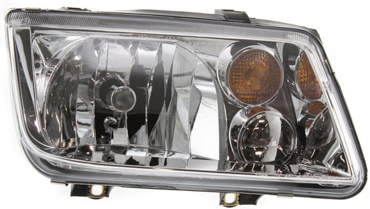 JETTA 02-05 HEAD LAMP RH, Assembly, Halogen, w/o Fog Lights, From VIN 2108641, Exc 1.8L