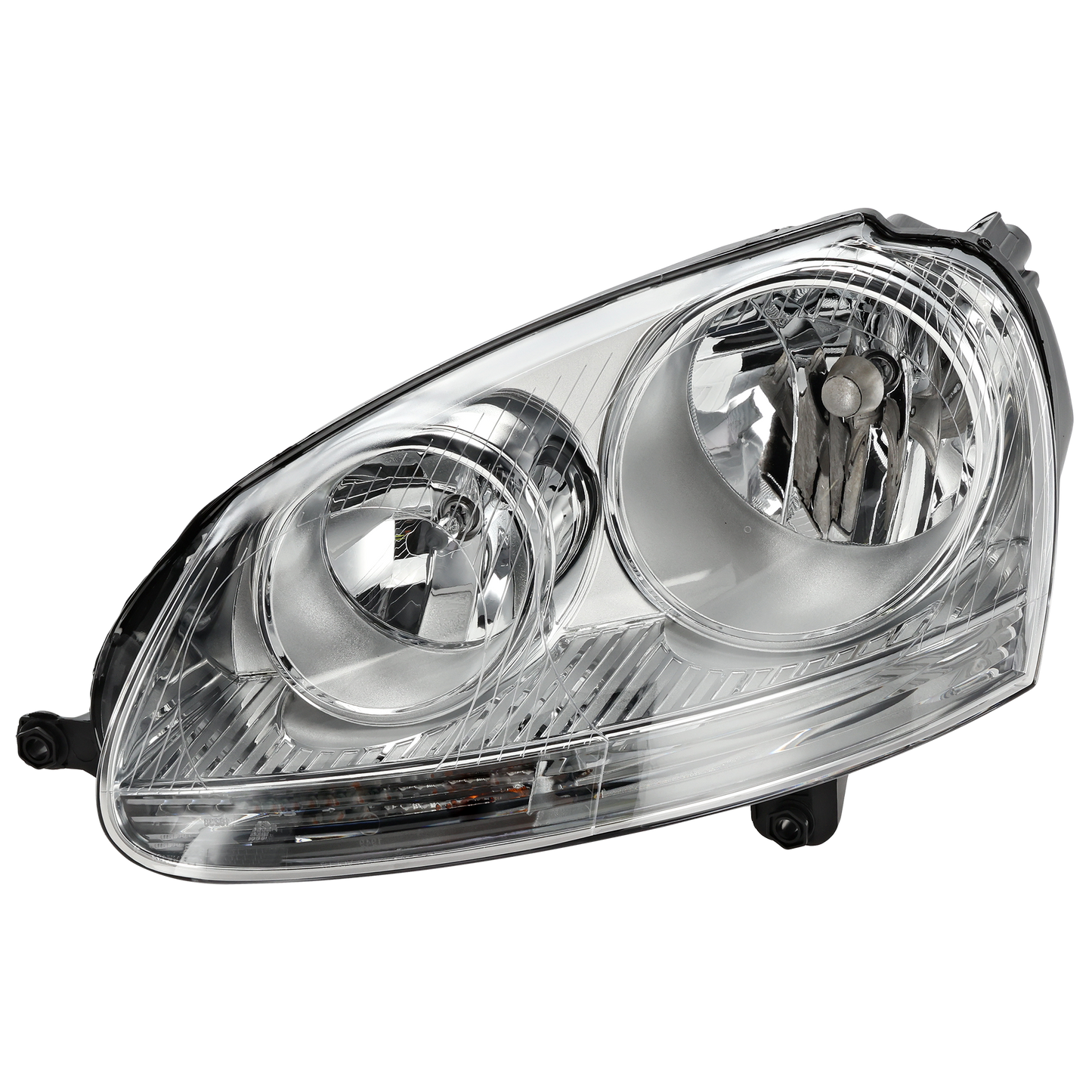 JETTA 05-10 HEAD LAMP LH, Assembly, Halogen, (05-05, 2.5/TDI Model)