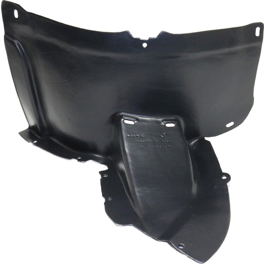 PASSAT 06-10 FRONT FENDER LINER LH, Front Section, Plastic, Vacuum Form