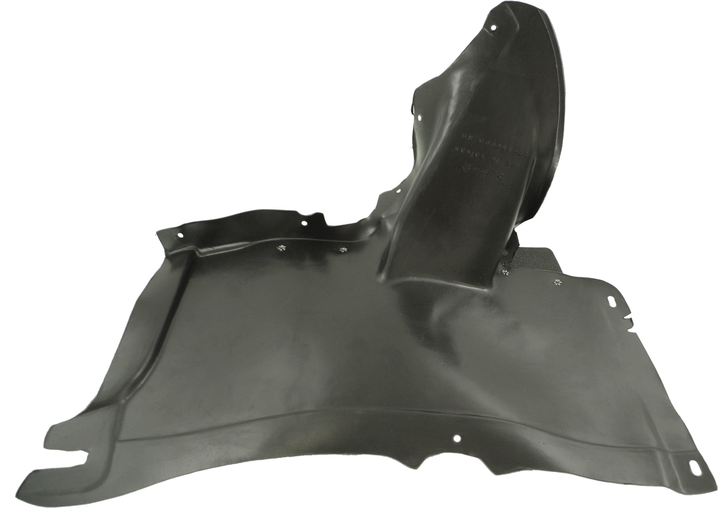 RABBIT 06-09 FRONT FENDER LINER RH, Front Section, Plastic, Vacuum Form