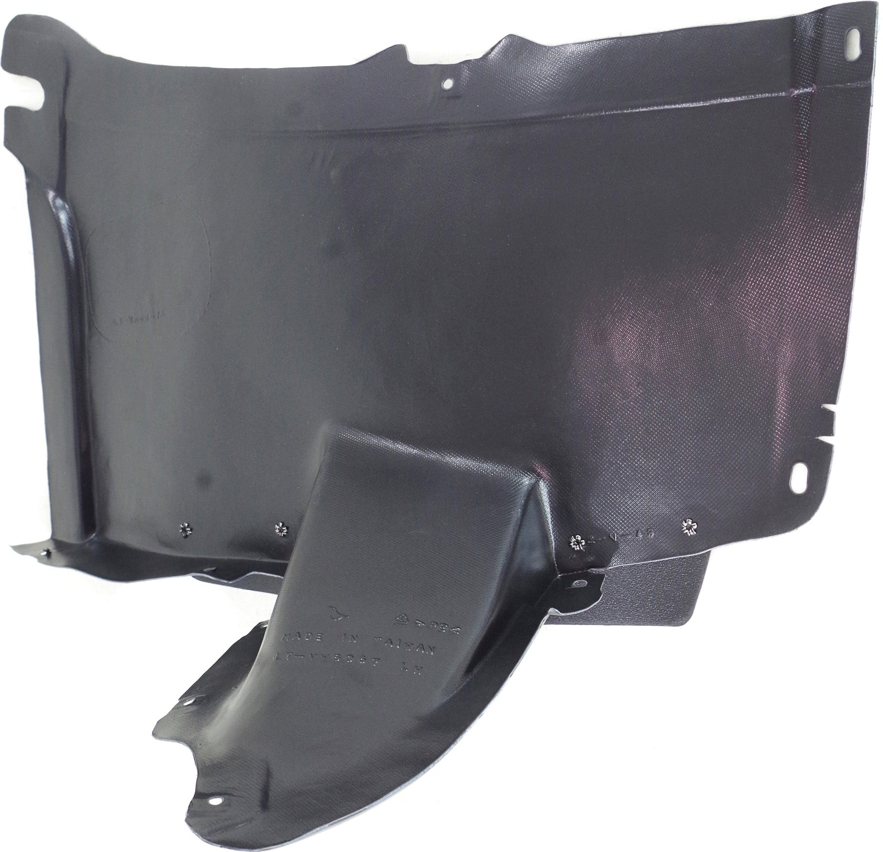 RABBIT 06-09 FRONT FENDER LINER LH, Front Section, Plastic, Vacuum Form
