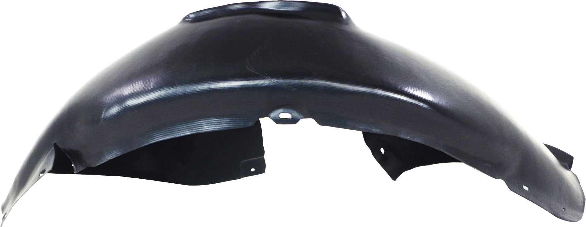 RABBIT 06-09 FRONT FENDER LINER LH, Rear Section, Plastic, Vacuum Form