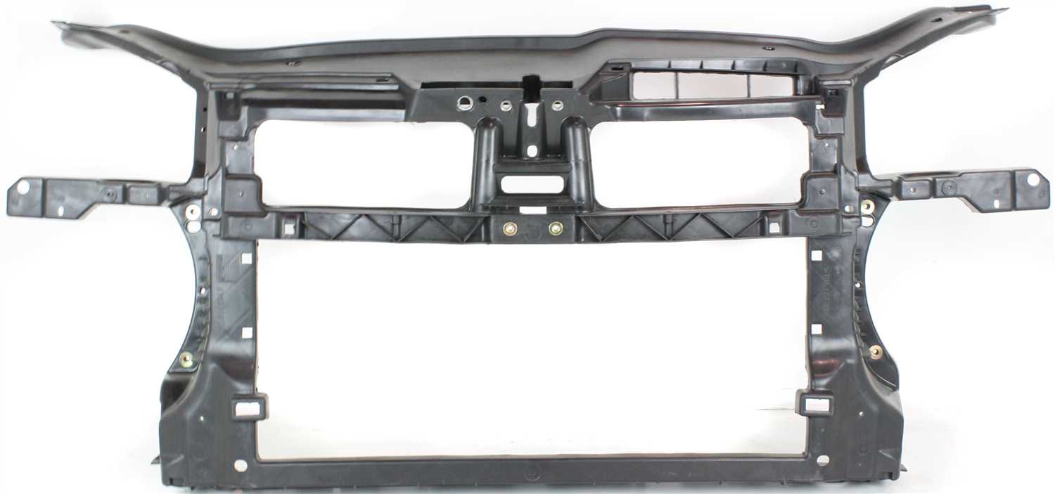 JETTA 05-10 RADIATOR SUPPORT, Assembly, Plastic, Black, 1.9L/2.0L Engines