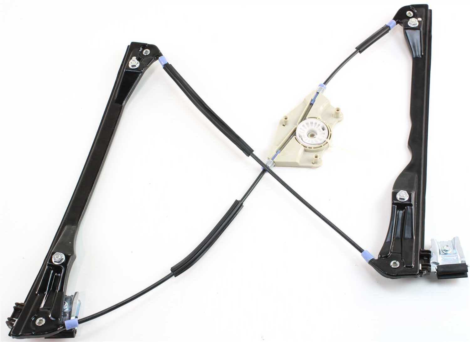 GOLF 99-06/JETTA 99-05 FRONT WINDOW REGULATOR RH, Power, w/o Motor, w/o Panel, 4-Door