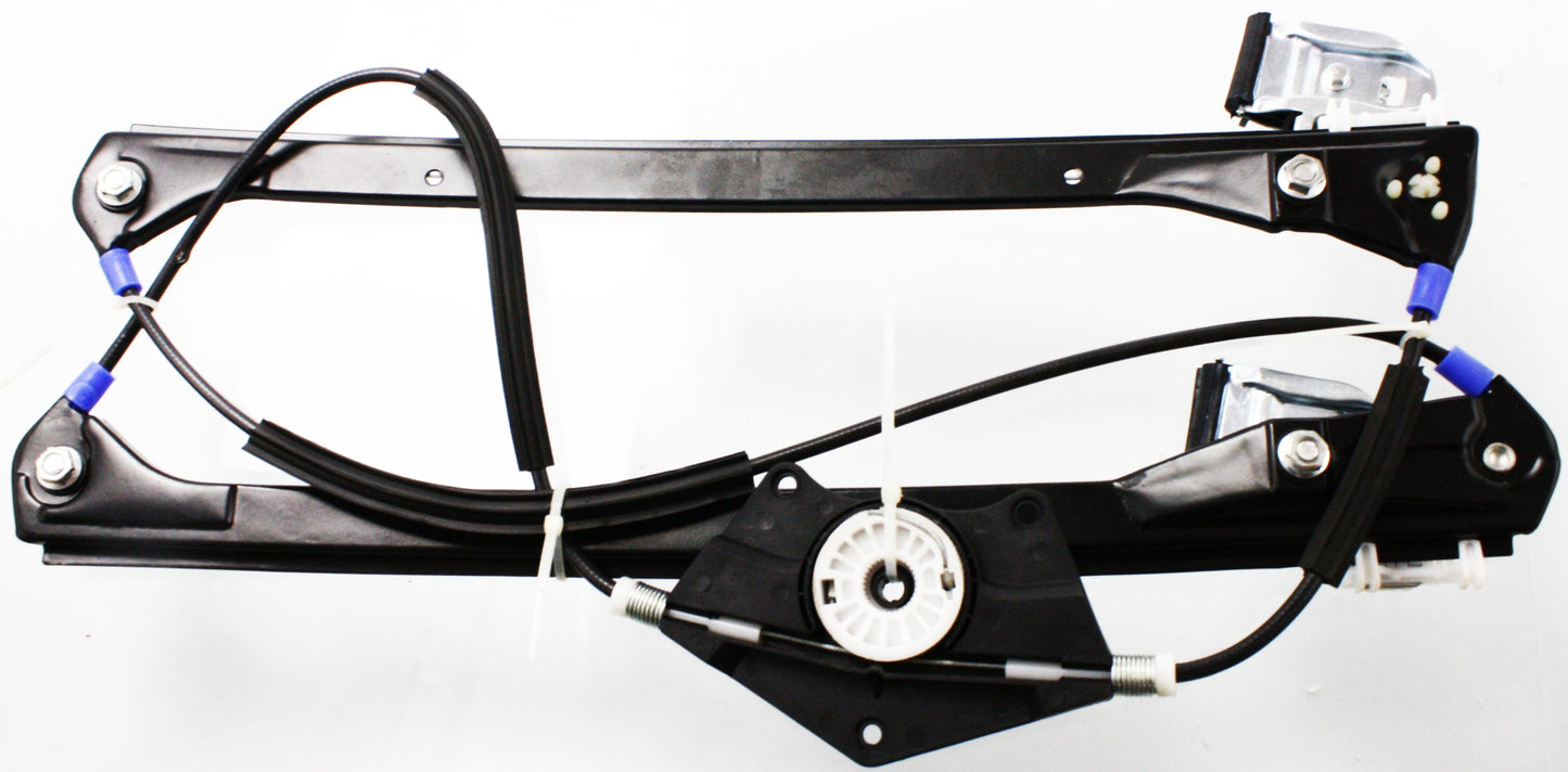 PASSAT 98-05 FRONT WINDOW REGULATOR LH, Power, w/o Motor, w/o Panel